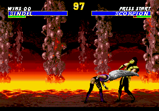 Ultimate Mortal Kombat 3 (USA) In game screenshot